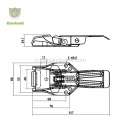 GL-14179 Römork Boad Mandalını Karşı Parçasız 160mm